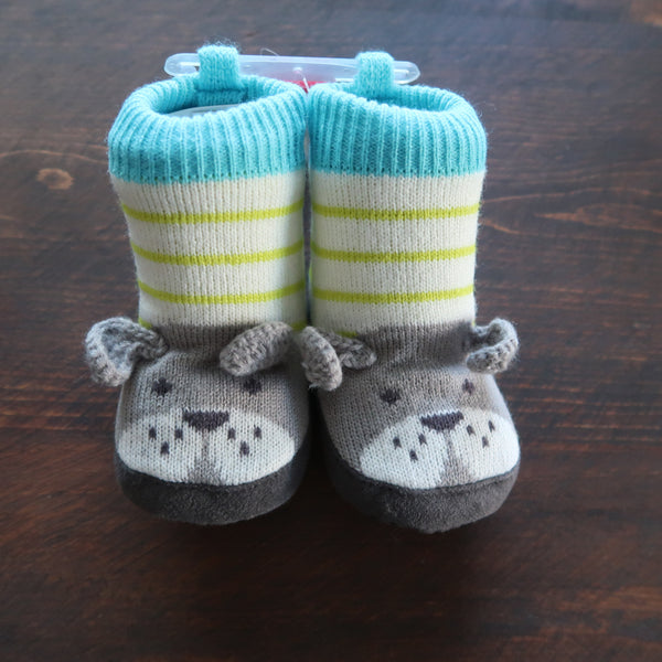 SLIPPER SOCKS (0-3M) – Aster and Luna