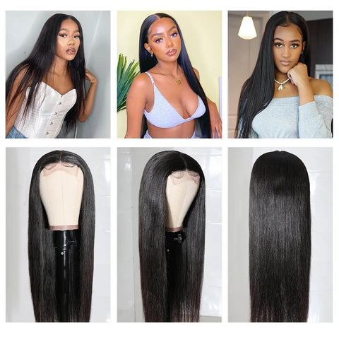 Favhair 4x4 lace closure wig straight wig share