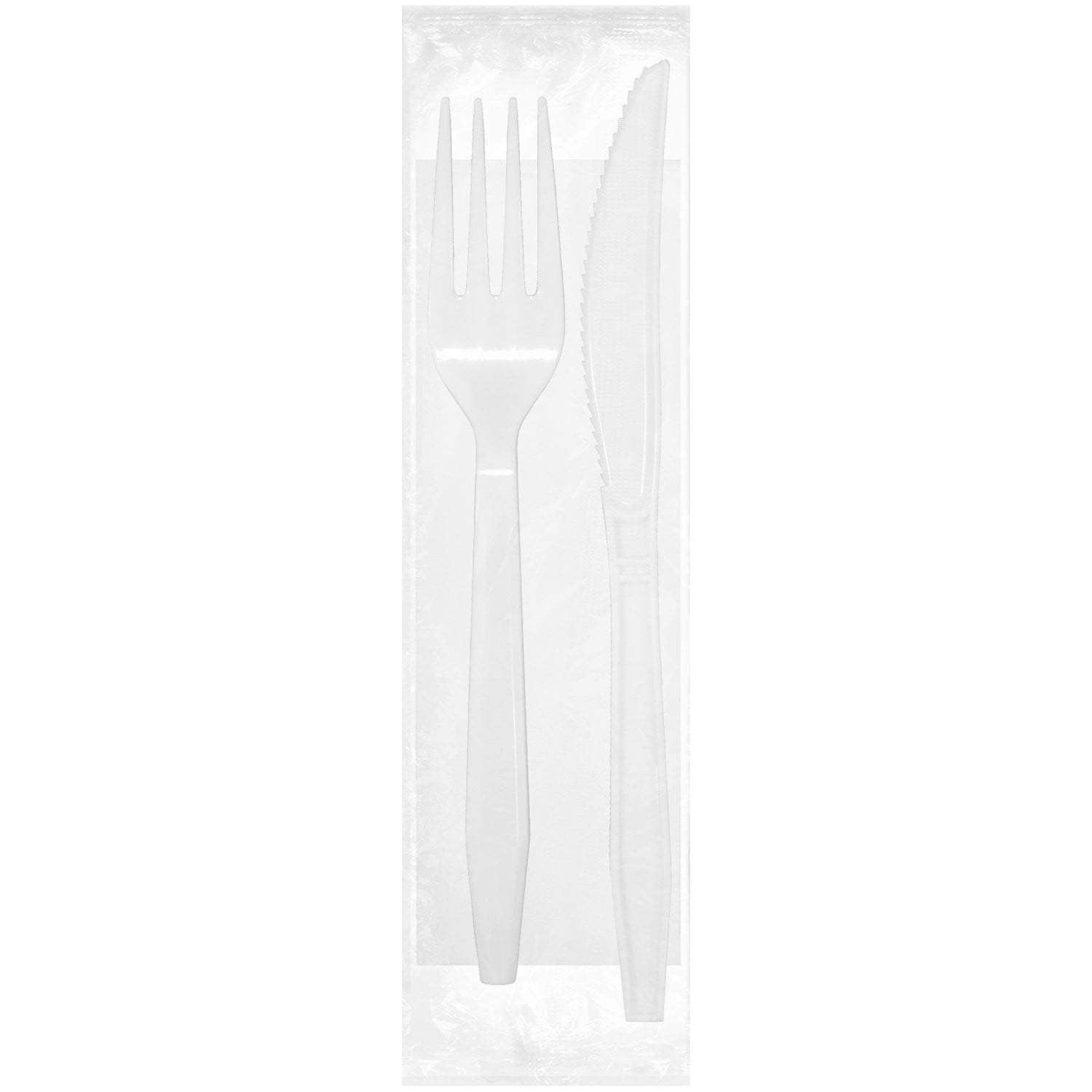 Bulk Pack 10 X Cutlery Plastic Knives White Or Clear – 10 Piece – Albatross  Wholesale