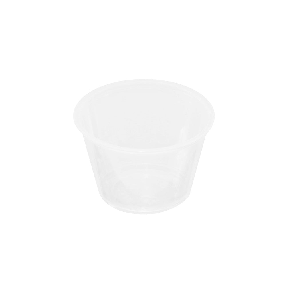 Packwell Transparent 250ml Plastic Cup, for Office