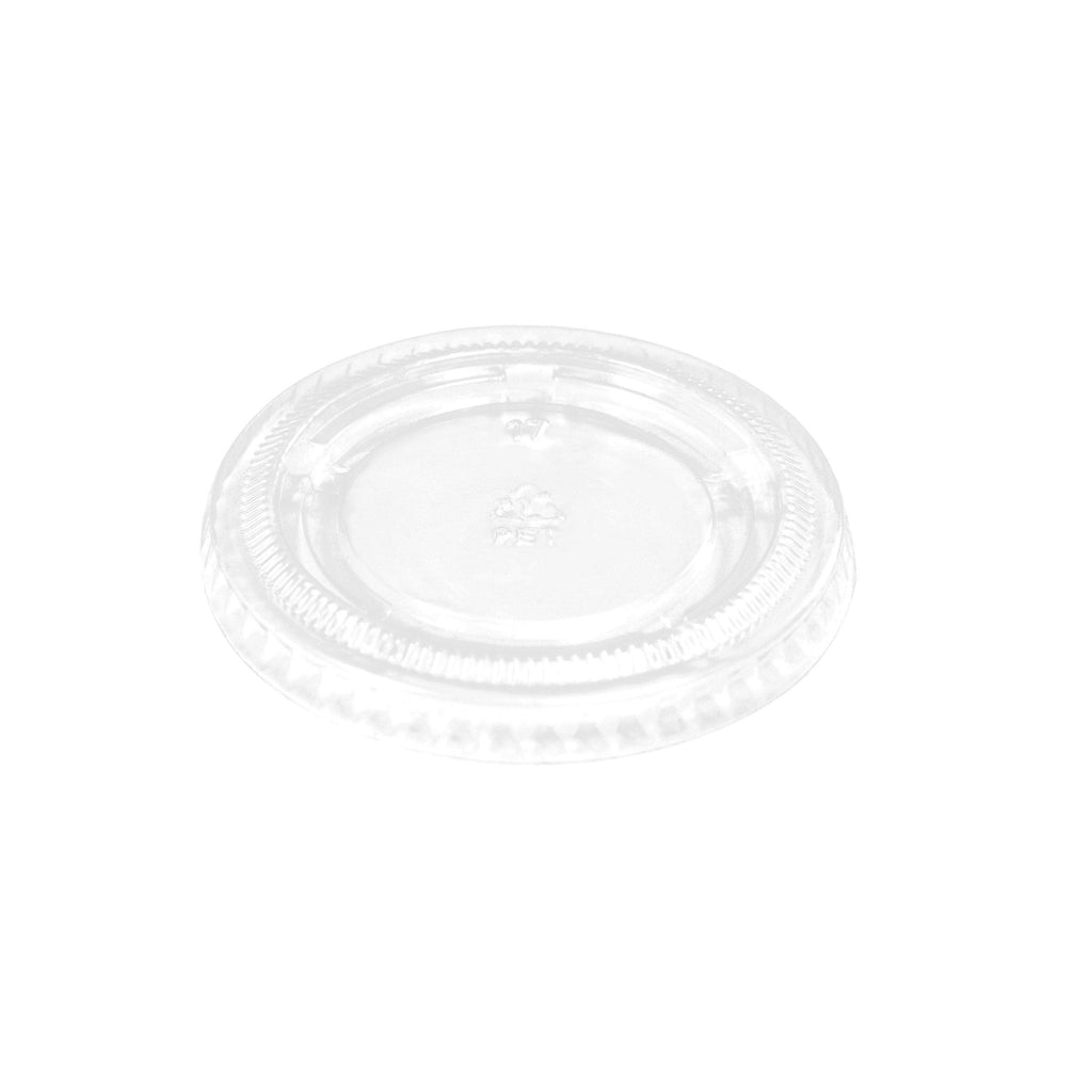 Empress Clear Lids for Plastic Portion Cups (3.25, 4 & 5.5 Oz