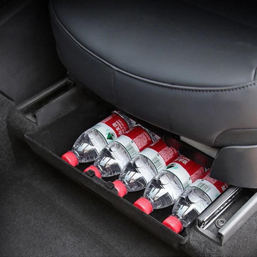Tesla Model Y: Allwetter-Fußmattenset für den Innenraum (3 Stück,  Premium-Recycling-Gummi) LHD - Plugear