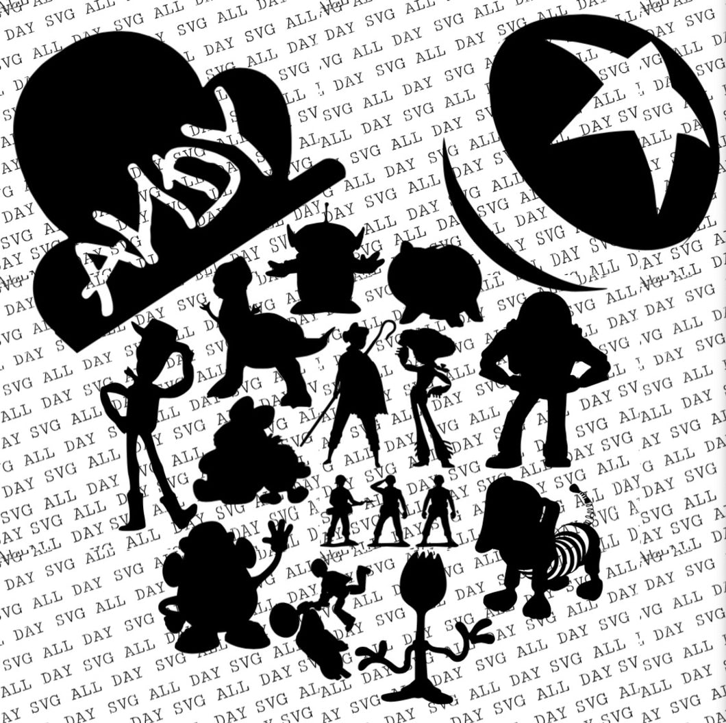 Toy Story Mickey Head Svg Jpg Dandy Designs