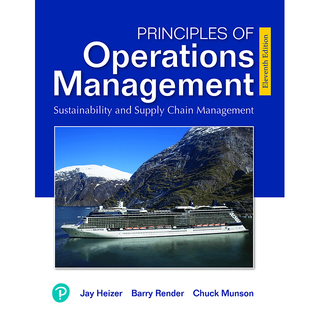 Test Bank Principles of Operations Management 11th Edition Jay Heizer for Success