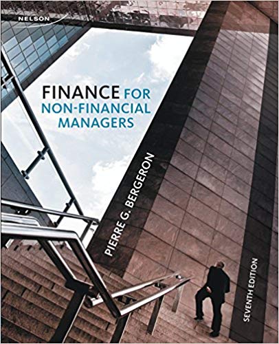 Test Bank Finance for Non-Financial Managers Fourth Canadian Edition for Success