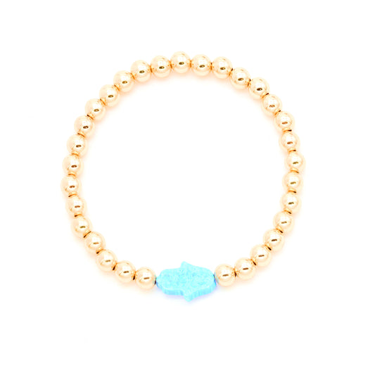 The Opal Hamsa ArmCandy Bracelet