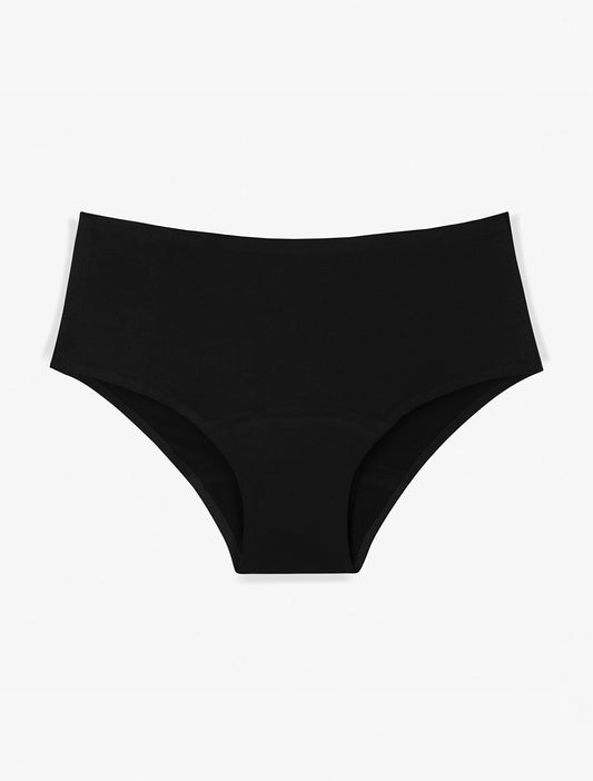 shorty menstruel ados noir