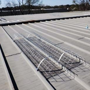 National Roofing Corp. - Suffolk, VA - Two NextGen Skylight Safety-Screens
