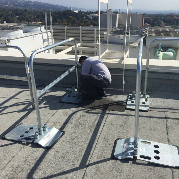 UCLA Fall Protection Los Angeles, CA Safety Rail Source