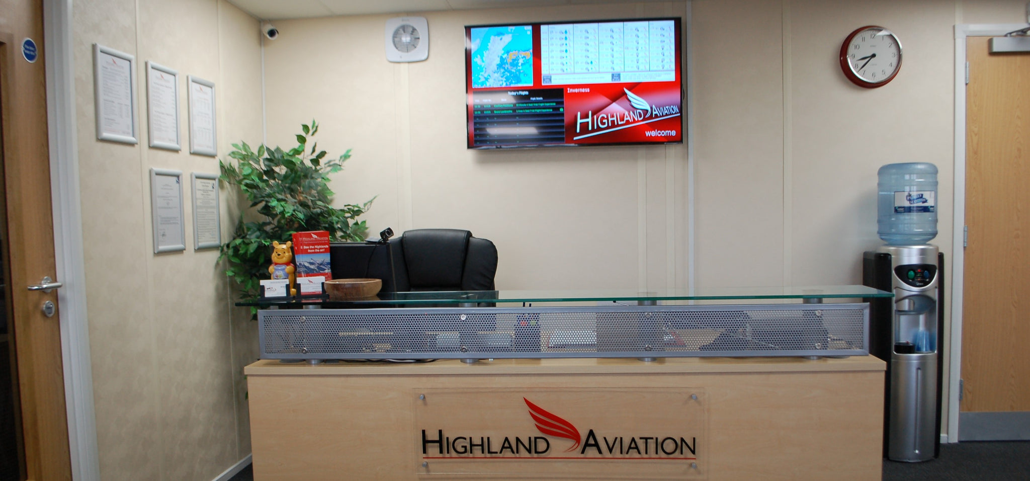 Highland Aviation Reception