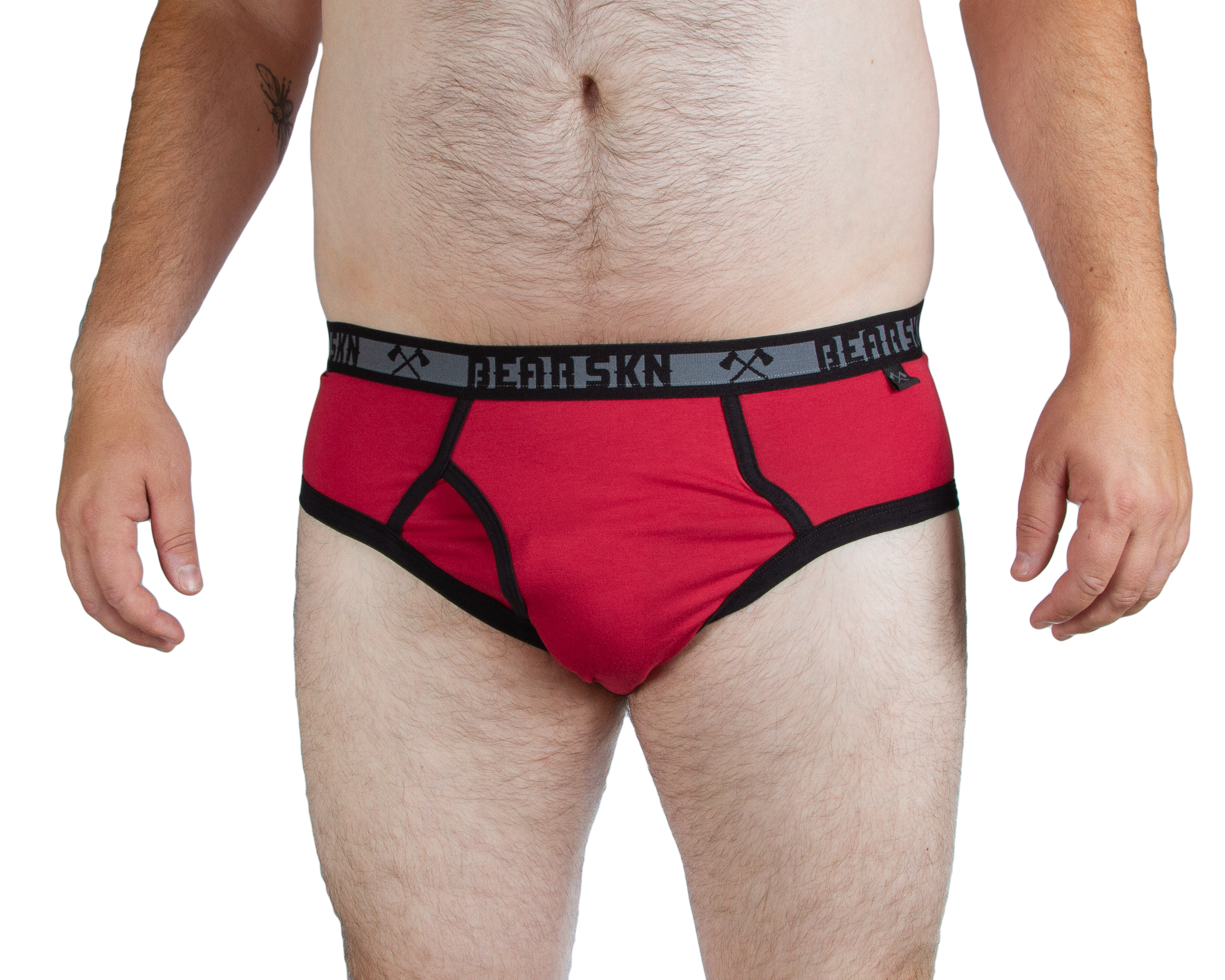 Bodyskin - Bamboo Brief : Red – Mesbobettes