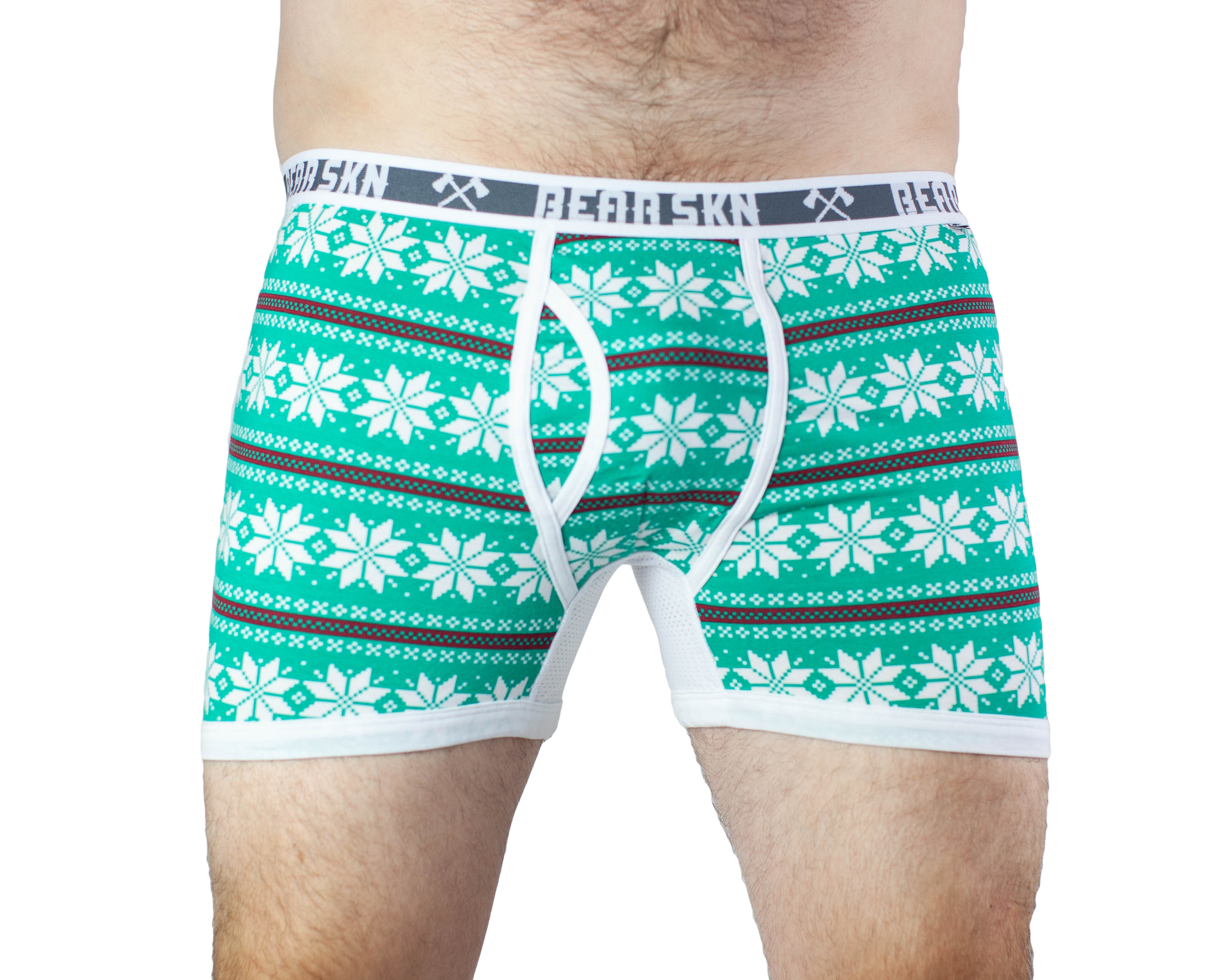 Bamboo Boxer Brief - Blueberry Lights