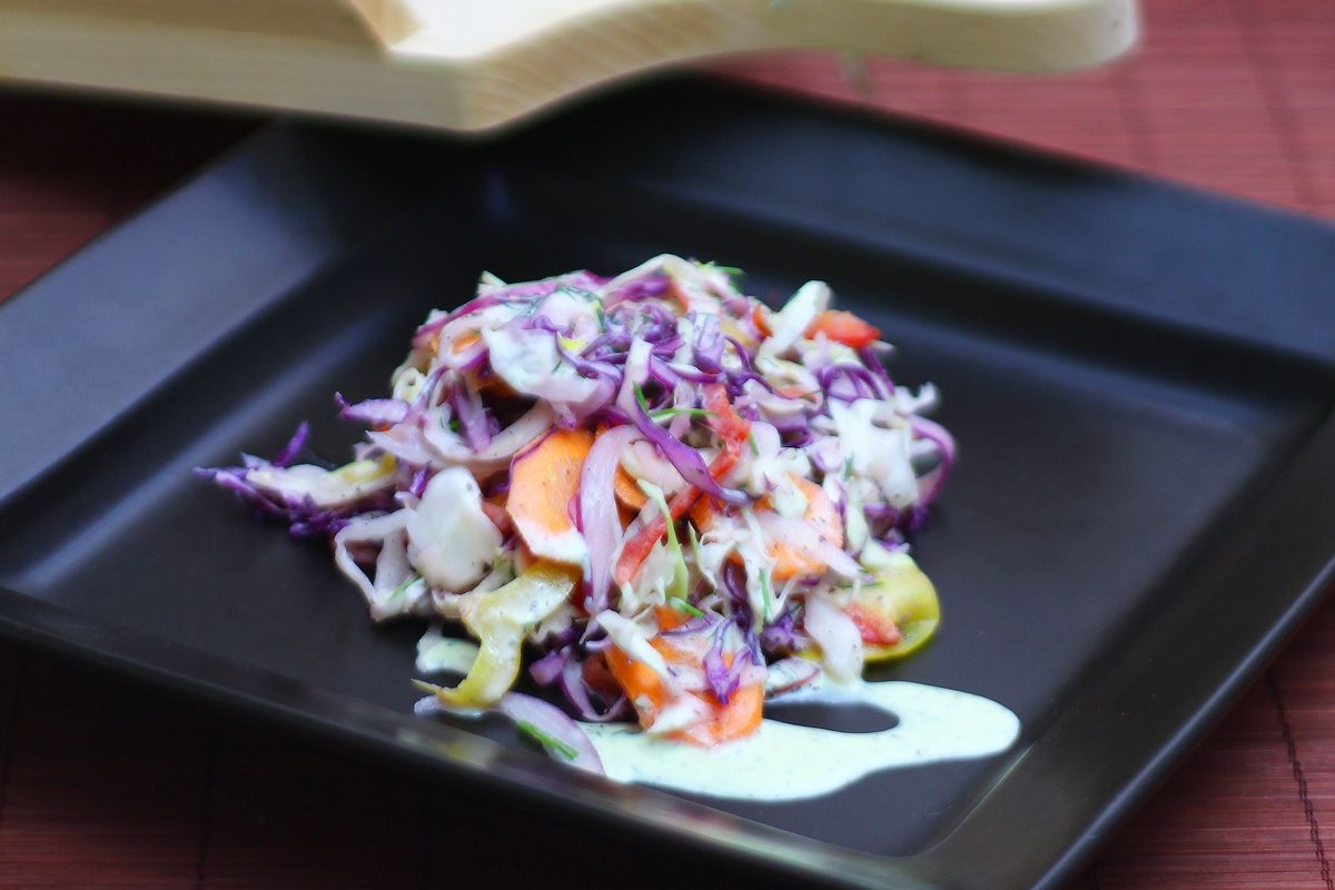 Coleslaw Salad with Poppy Seed Dressing Recipe