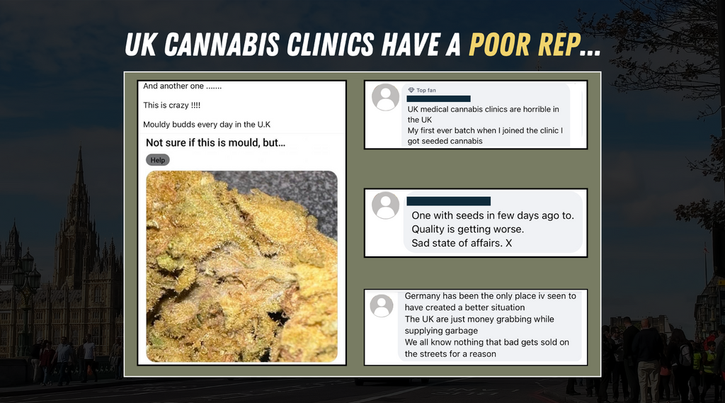 UK cannabis clinics have a poor rep...