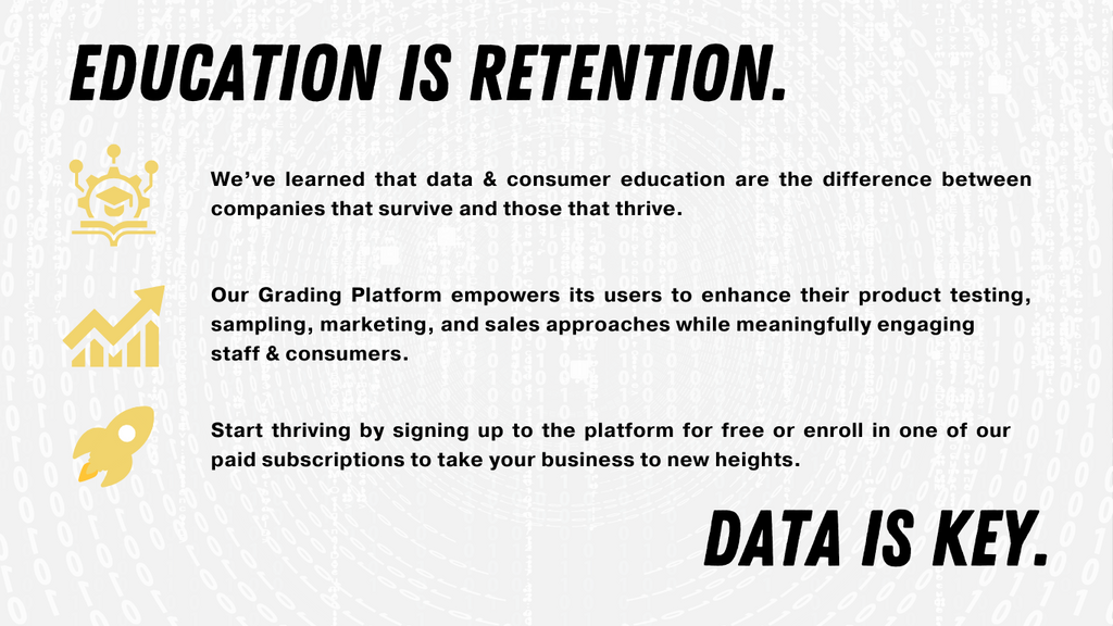 Education is retention & data is key