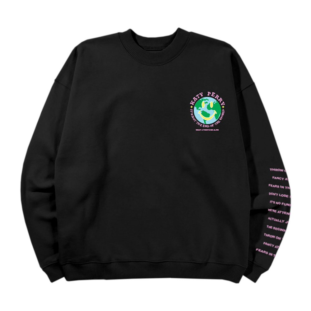 Not The End Of The World Crewneck Sweatshirt Katy Perry Official Store