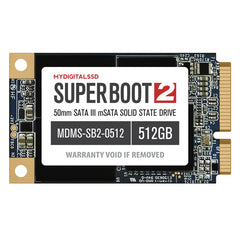 MyDigitalSSD 480GB (512GB) Super Boot 2 50mm mSATA Internal SSD