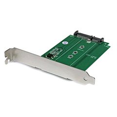 StarTech M.2 to SATA SSD adapter - expansion slot mounted