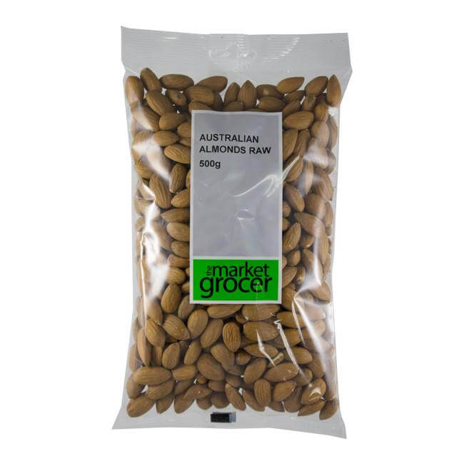 Australian Premium Almonds Raw 500g