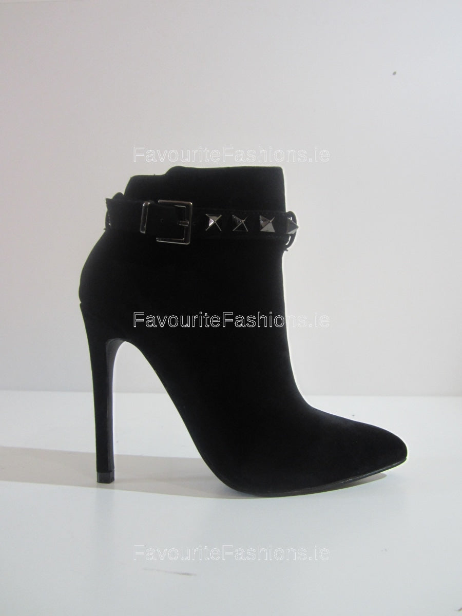 Black High Heel Ankle Boots for Women Luciana02 | Online Store | MLV Shoes