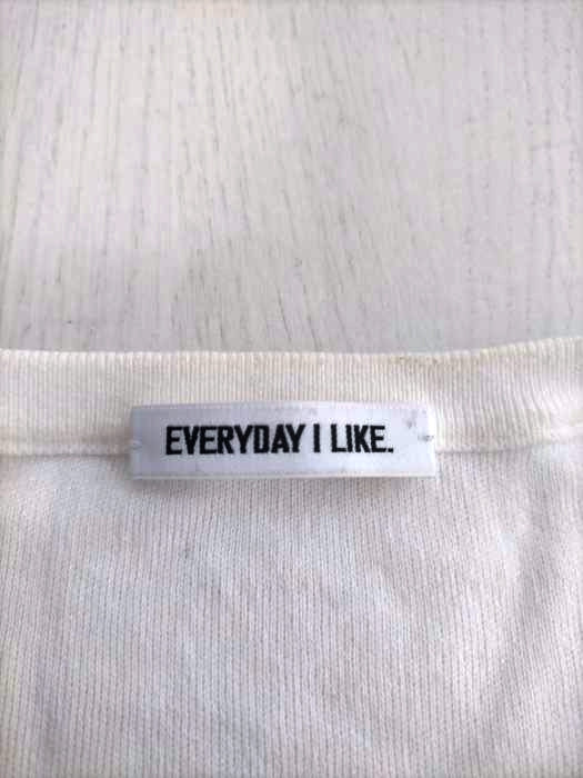 日/祝も発送 【美品】21ss EVERYDAY I LIKE. ハーフスリーブ プル