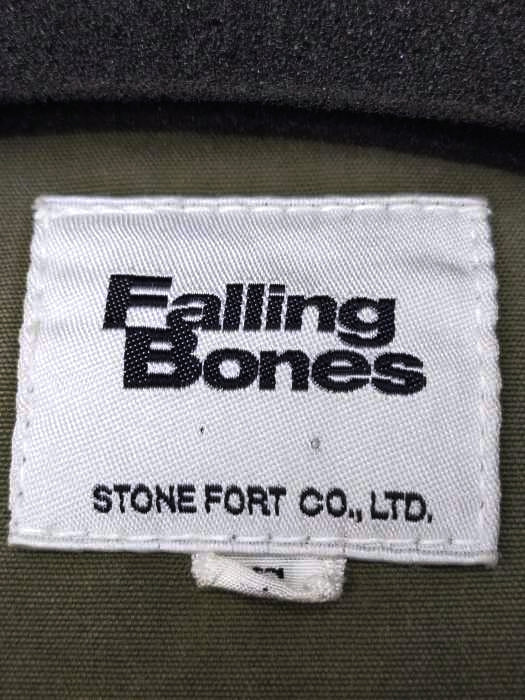 フォーリングボーンズ Falling Bones ミリタリーノーカラージャケット