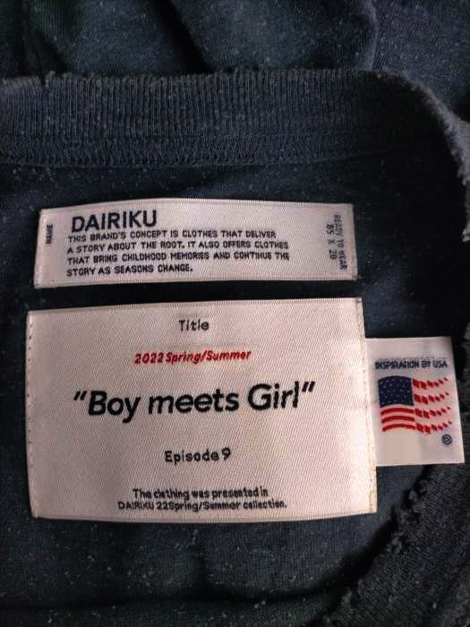 ソルボワ ダイリク サマーツアー boy meets girl M 新品