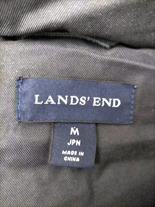 ランズエンド LANDS END スタンドカラー ダウンコート メンズ JPN：M