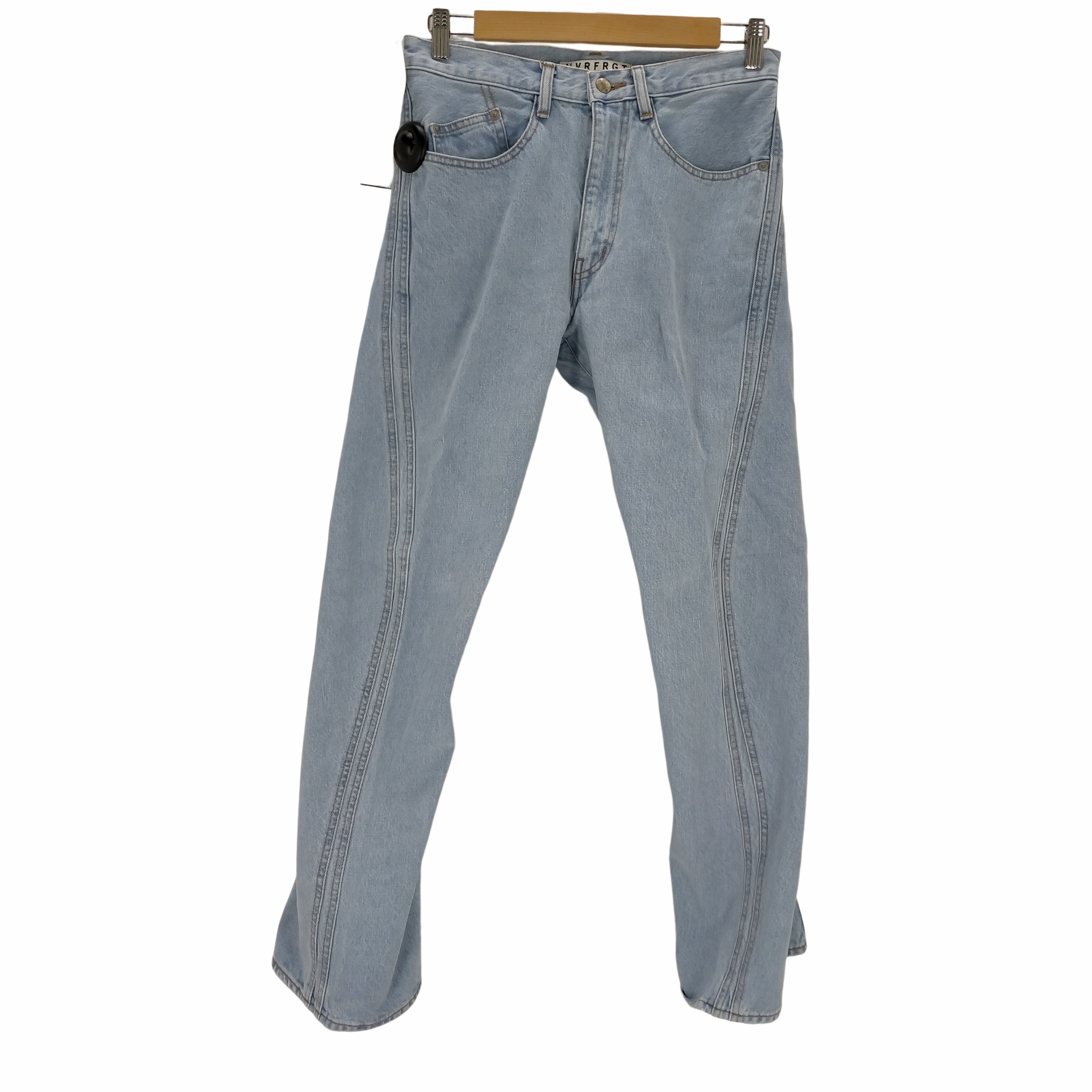 NVRFRGT 23ss 3D Twisted Jeans-