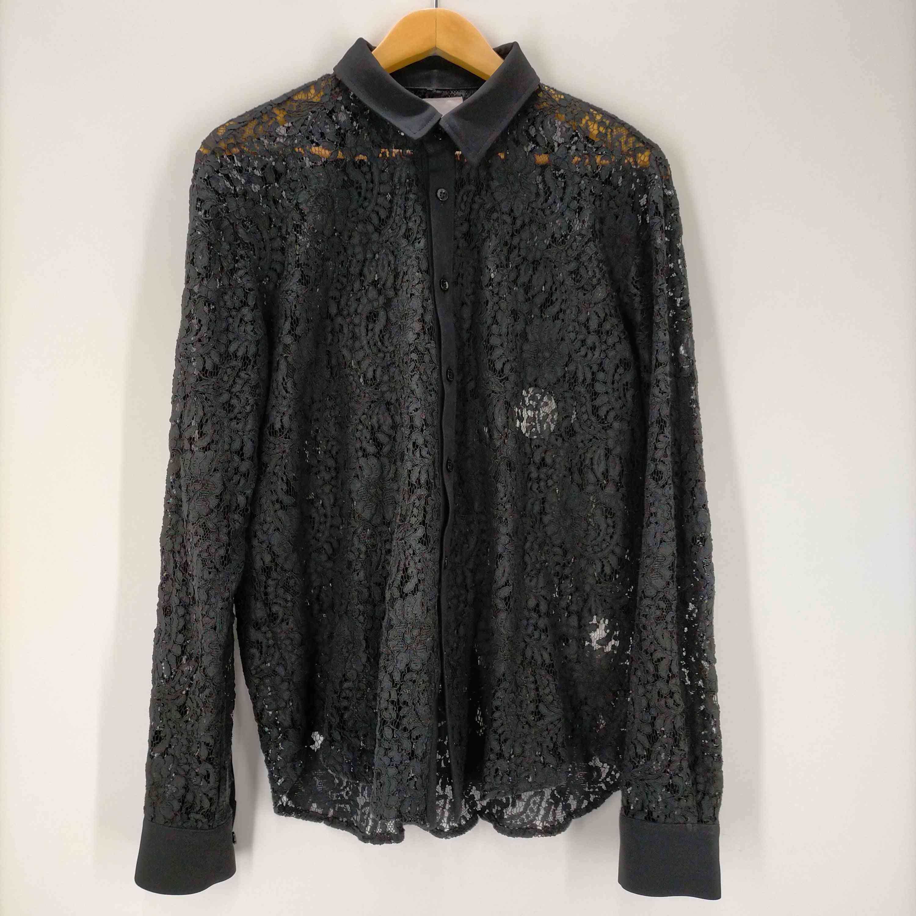 ORIMI METAL TIP LACE BLOUSE