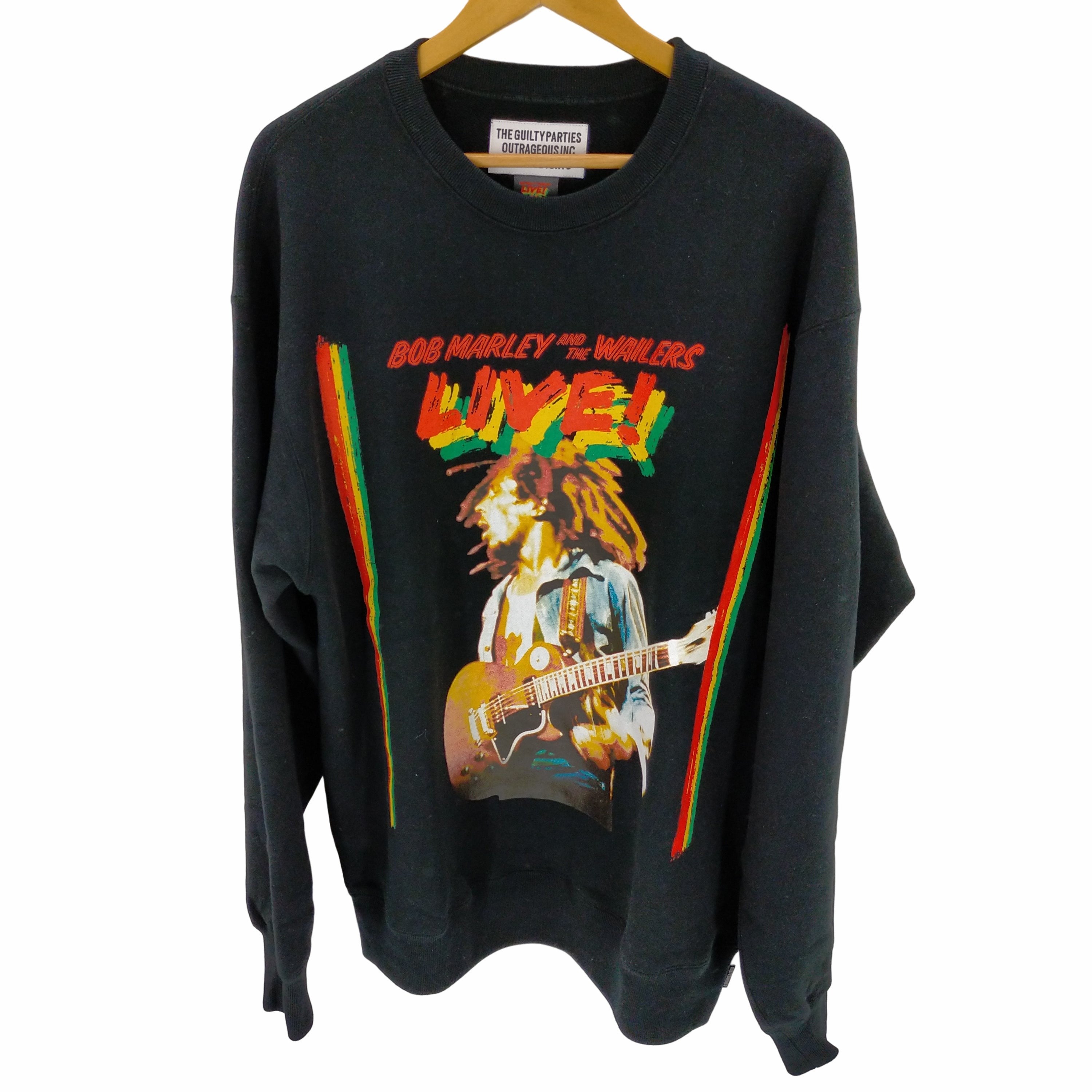 ワコマリア WACKO MARIA BOB MARLEY MIDDLE WEIGHT CREW NECK SWEAT