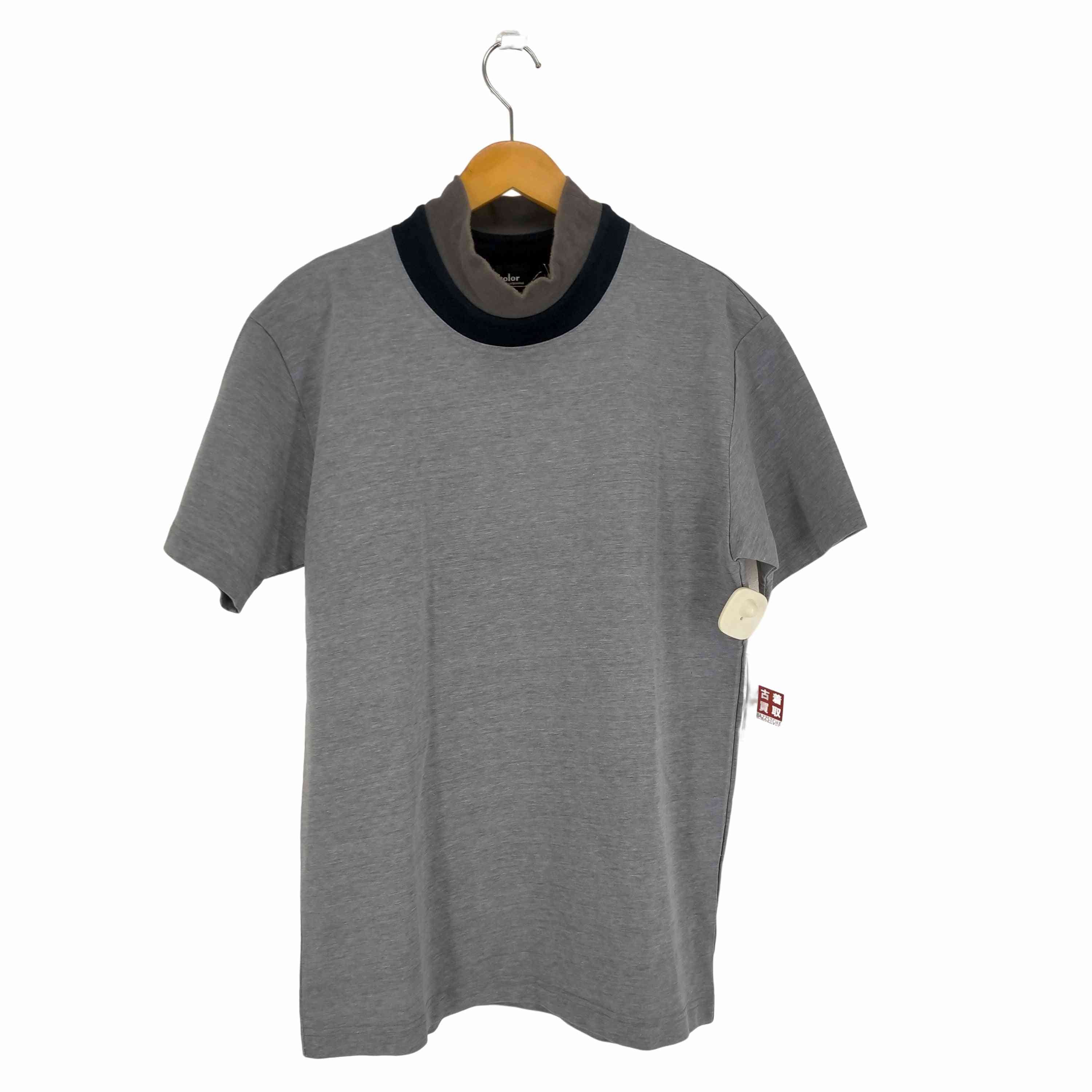 20SS kolor カラー ビッグ カノコ モックネック 半袖Tシャツ