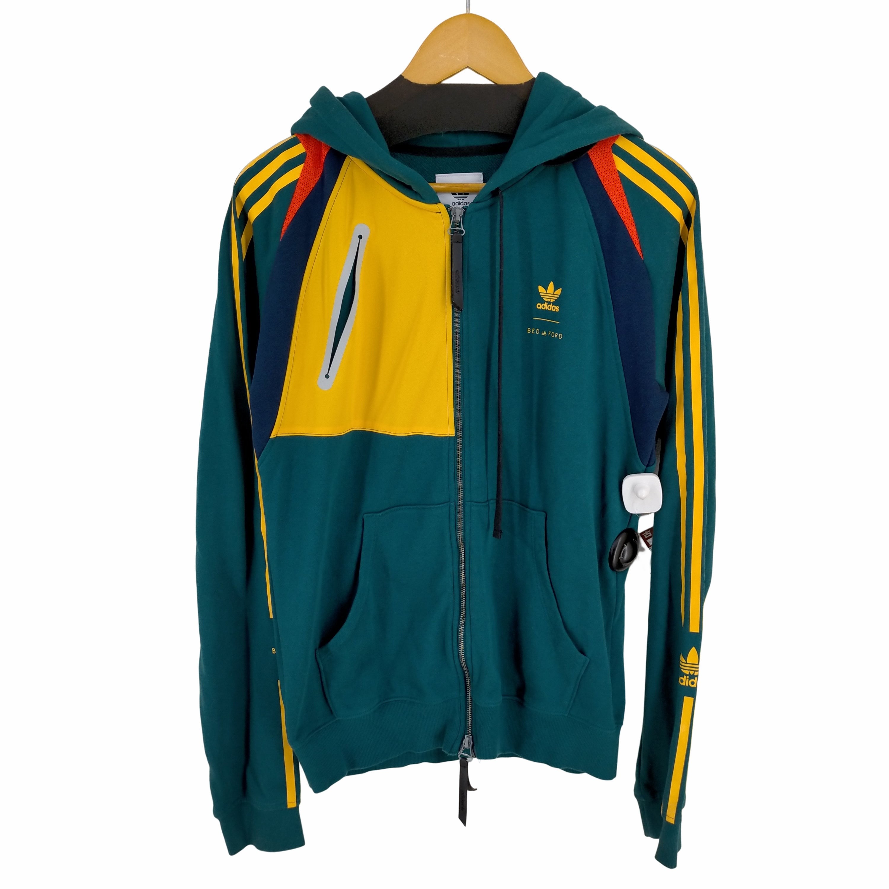 スタイリッシュシンプル adidas Originals 19AW ジップアップパーカー