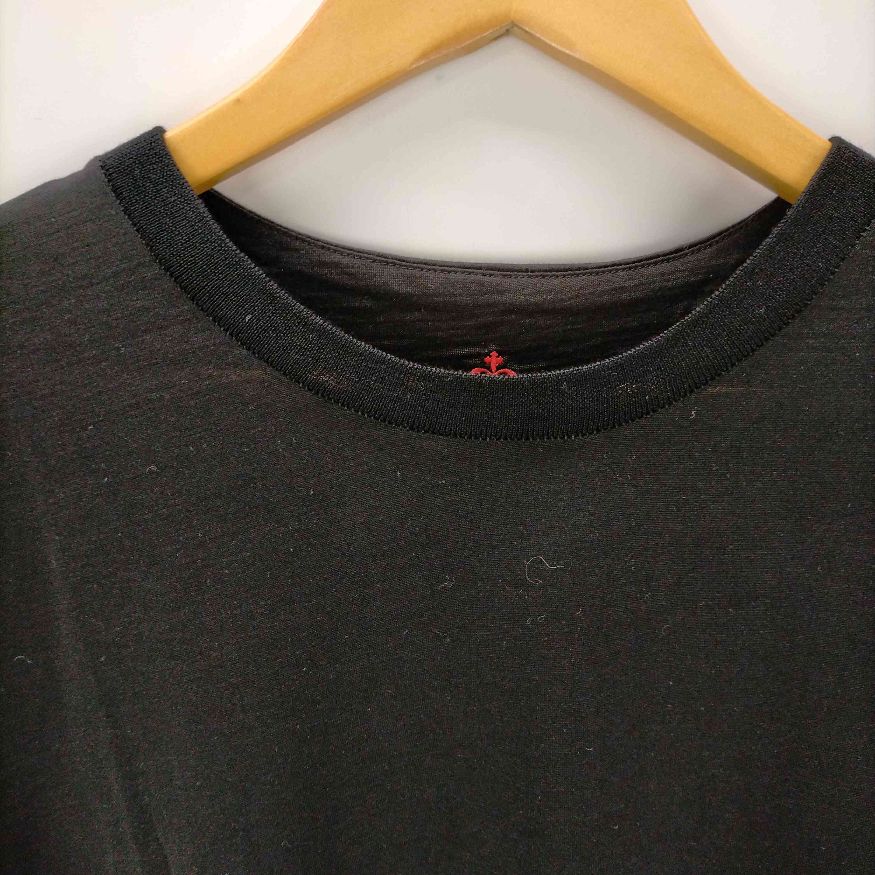 SIDE SLOPE(サイドスロープ) EX. SILK TEE BLACK | capacitasalud.com