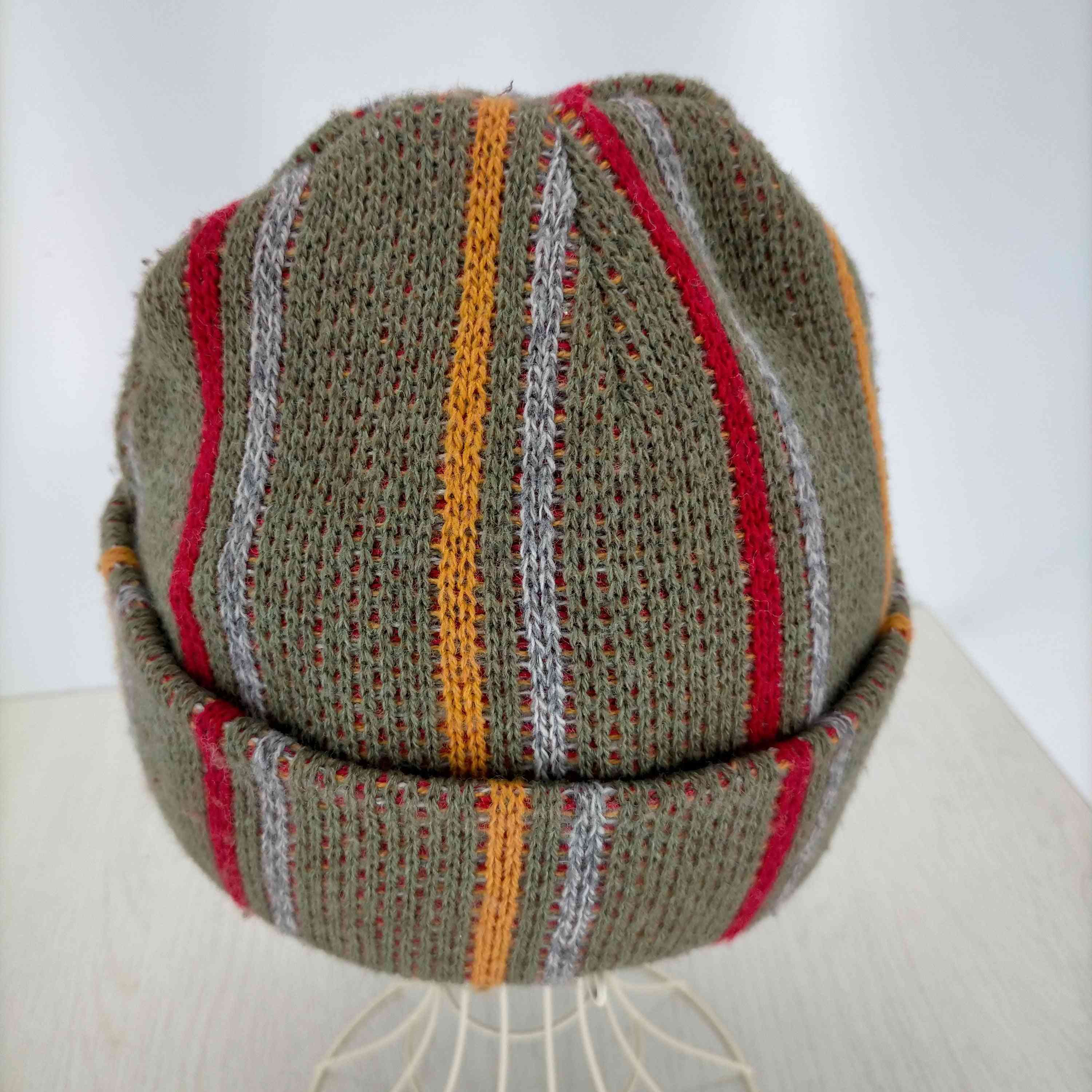 ノーロール NOROLL WASHABLE STRIPE BEANIE メンズ – ブランド古着買取