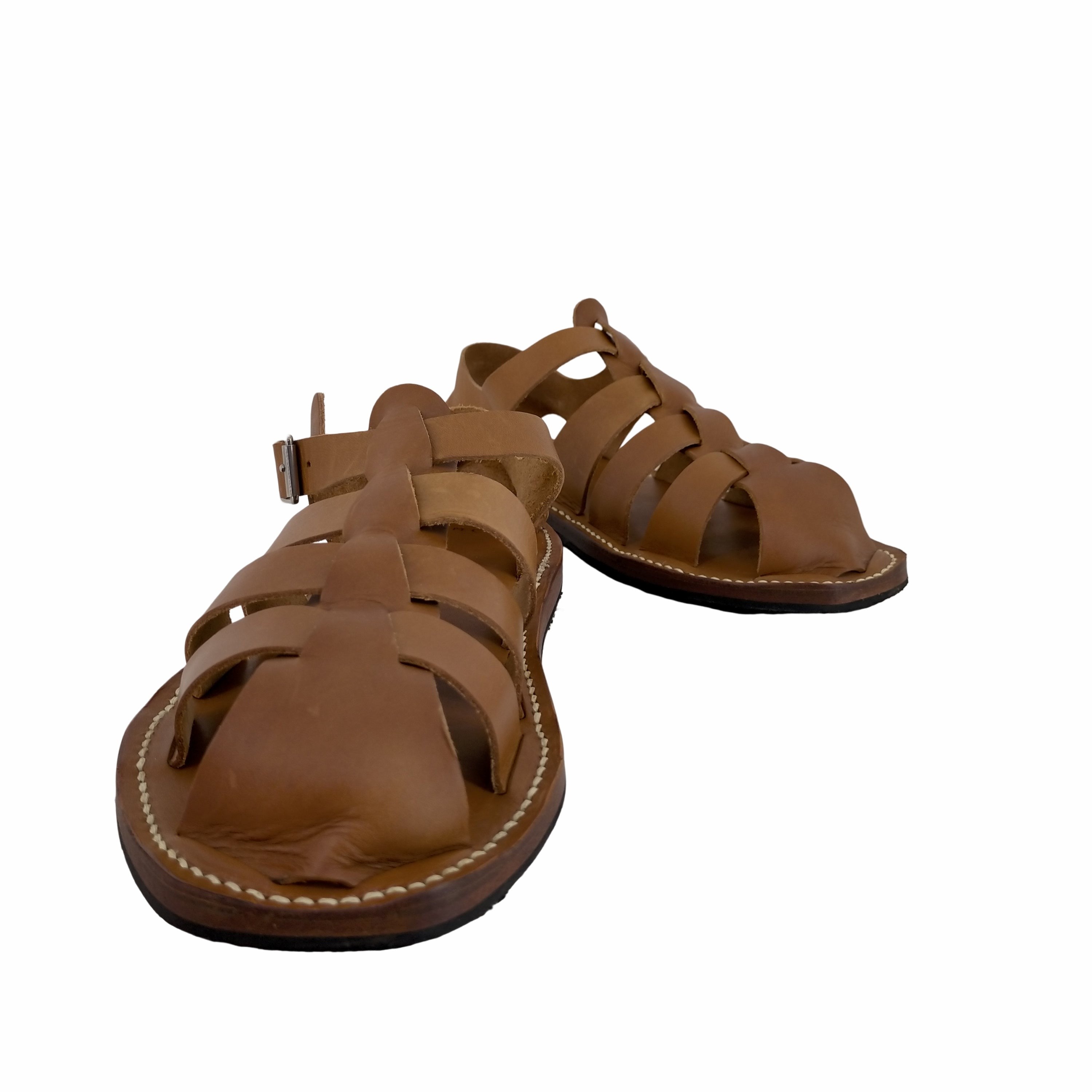 PHIGVEL GURKHA SANDAL ‐BROWN‐ フィグベル