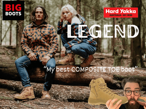 Hard Yakka Legend Boots from BIG Boots UK - Best Composite Toe Winter 2023