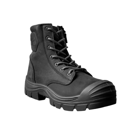 MUNKA WORK BOOTS BLACK TAURUS UK