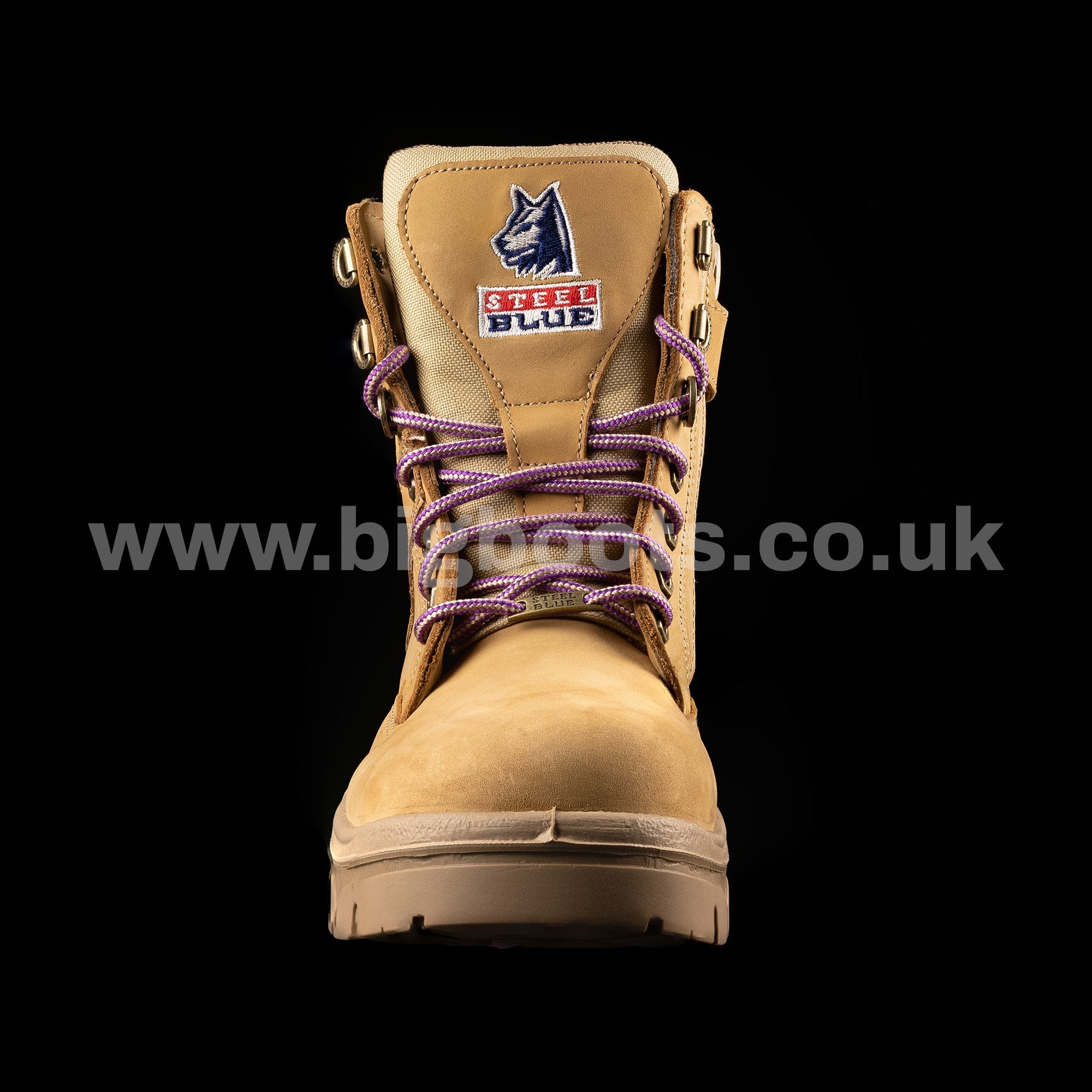 Blue dog hot sale steel cap boots