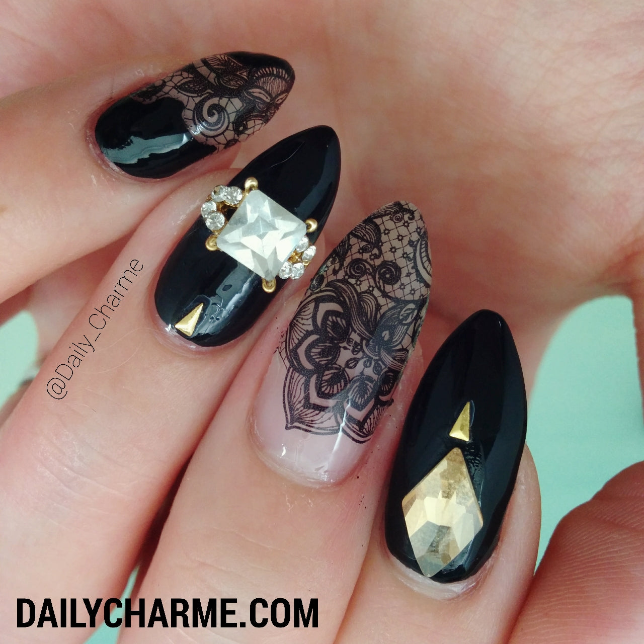 Update more than 204 lace nail art