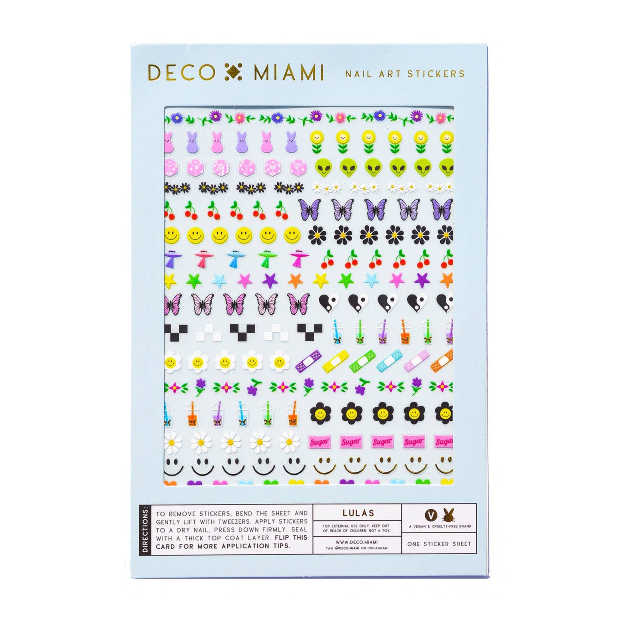  Deco Beauty Nail Art Stickers / Lulas 