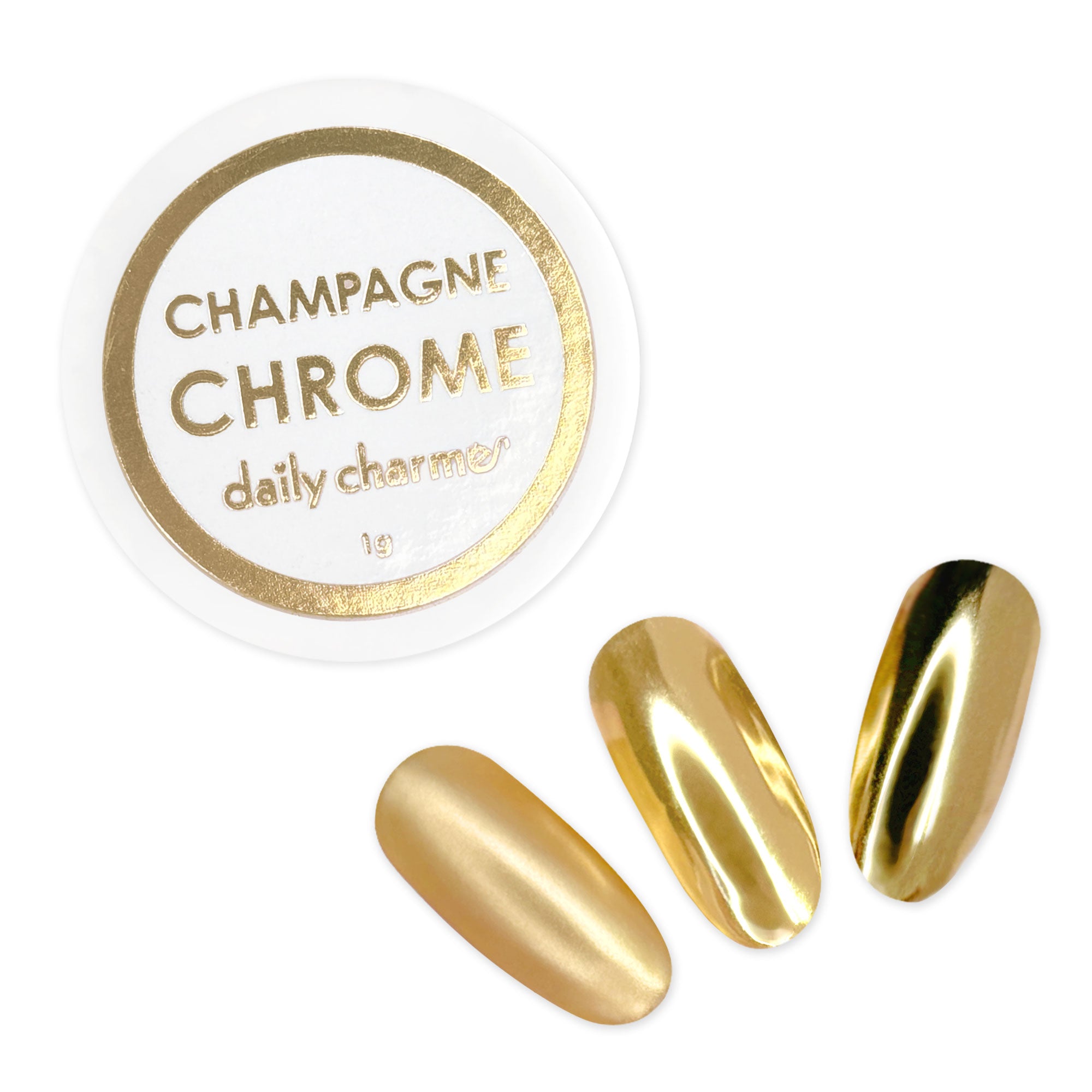  Mirror Champagne Gold Chrome Powder 