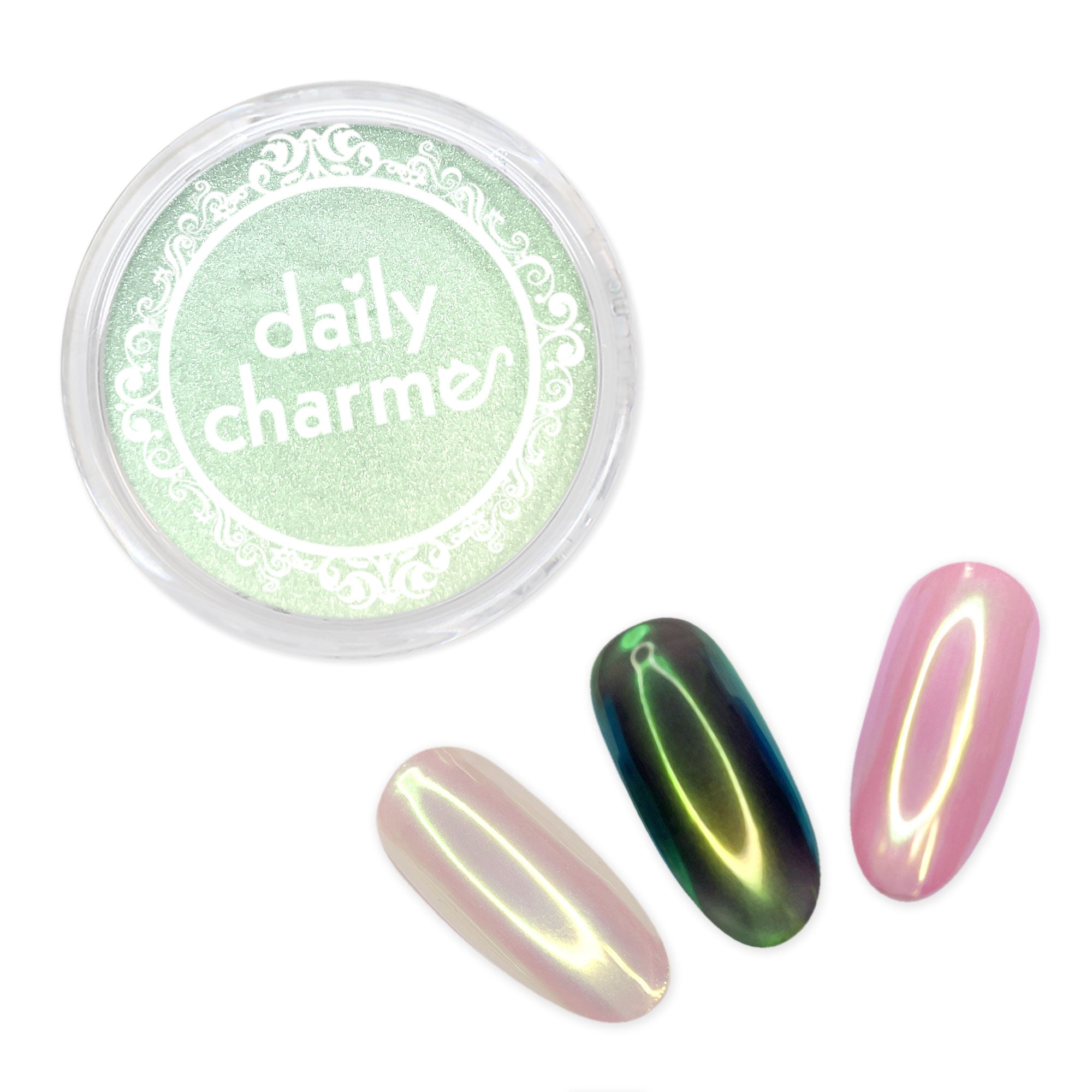 Daily Charme Stardust Chrome Powder / Emerald