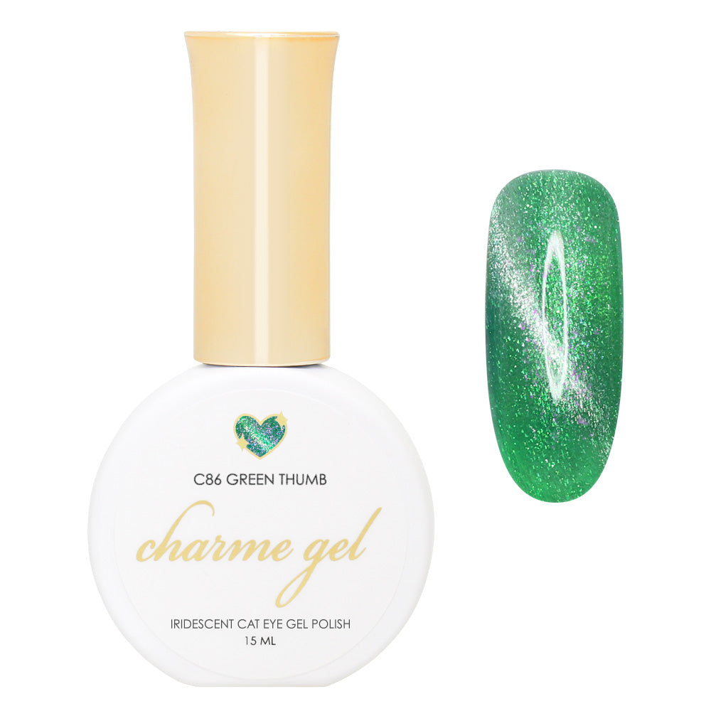  Charme Gel / Cat Eye C86 Green Thumb 