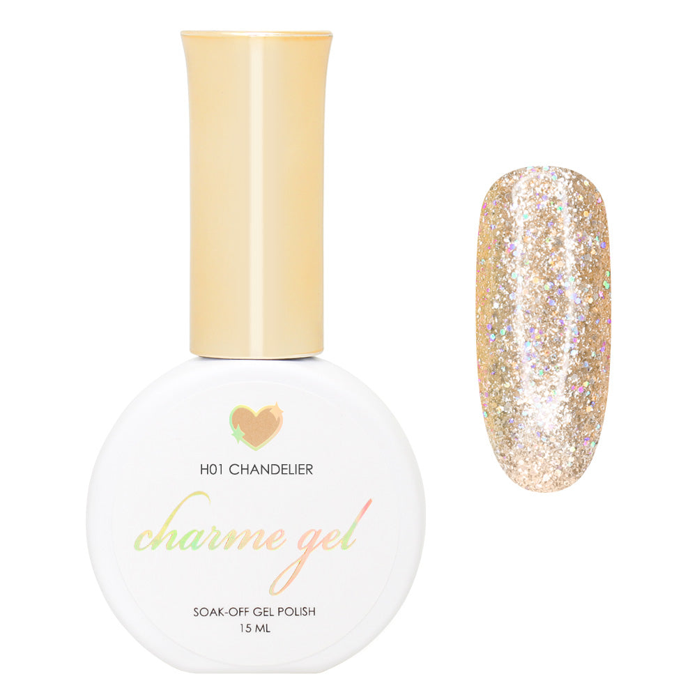  Charme Gel / Holographic H01 Chandelier 