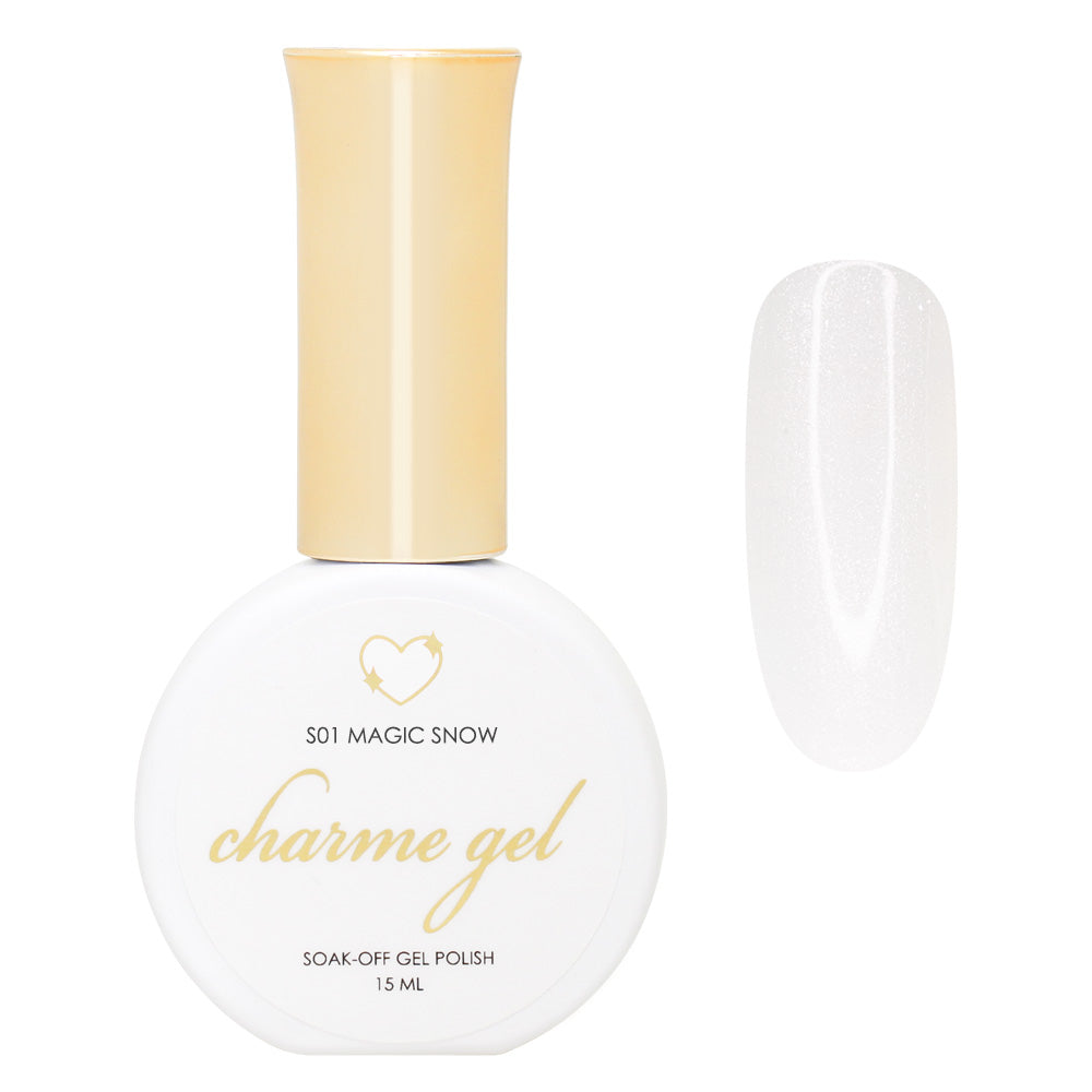  Charme Gel / Shimmer S01 Magic Snow 