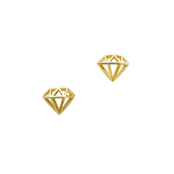  Diamond / Small / Gold 