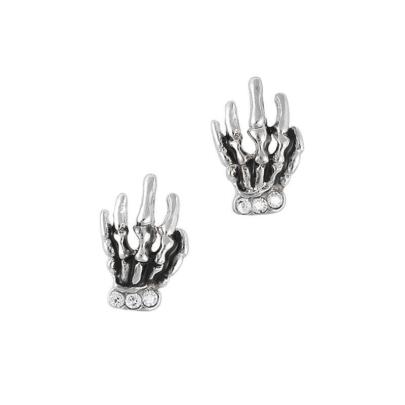 Skeleton Hand / Silver – Daily Charme