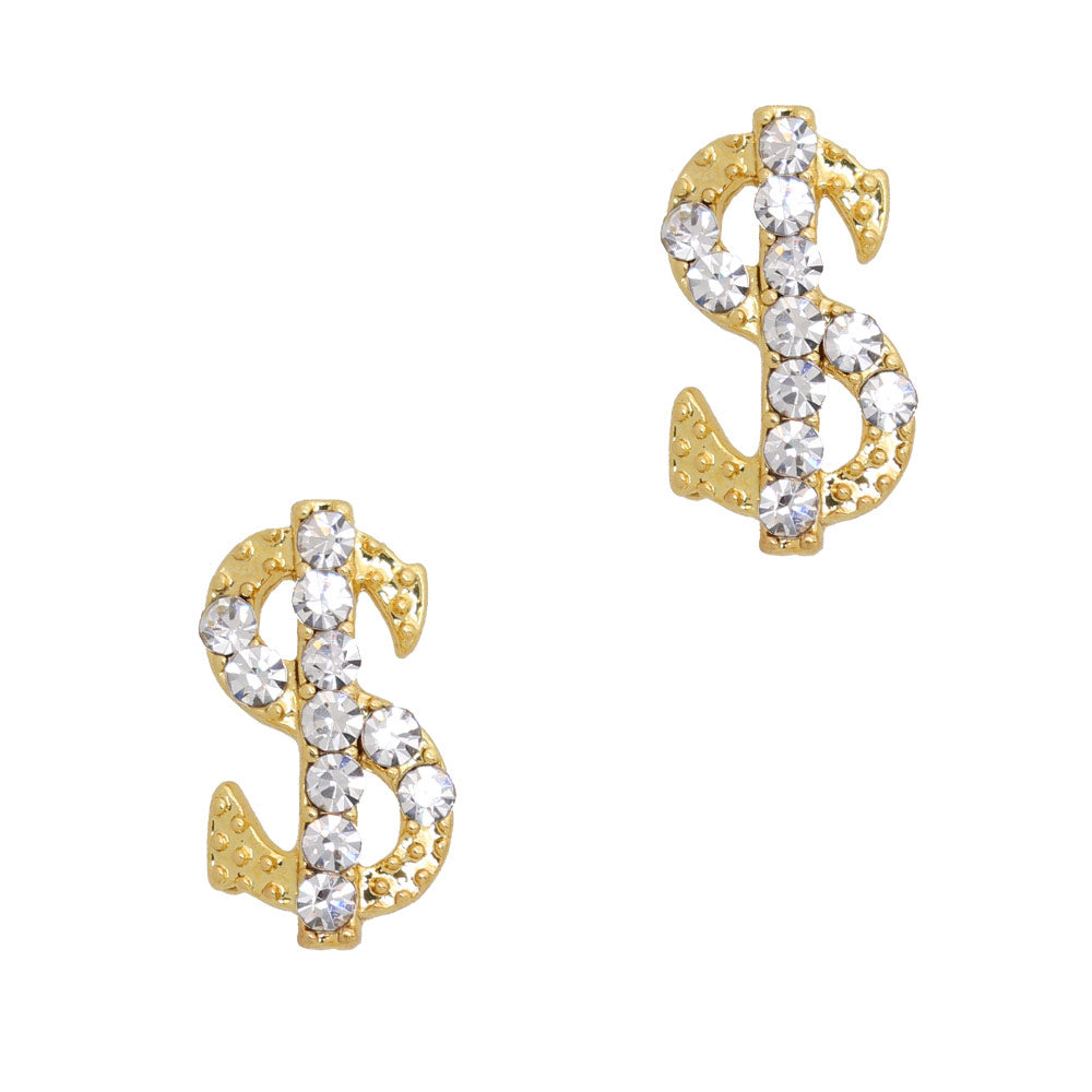  Bling Money Sign / Gold / Large 