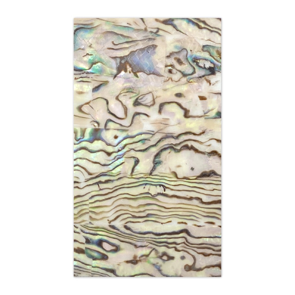  Natural Shell Sheet Sticker / White Paua 